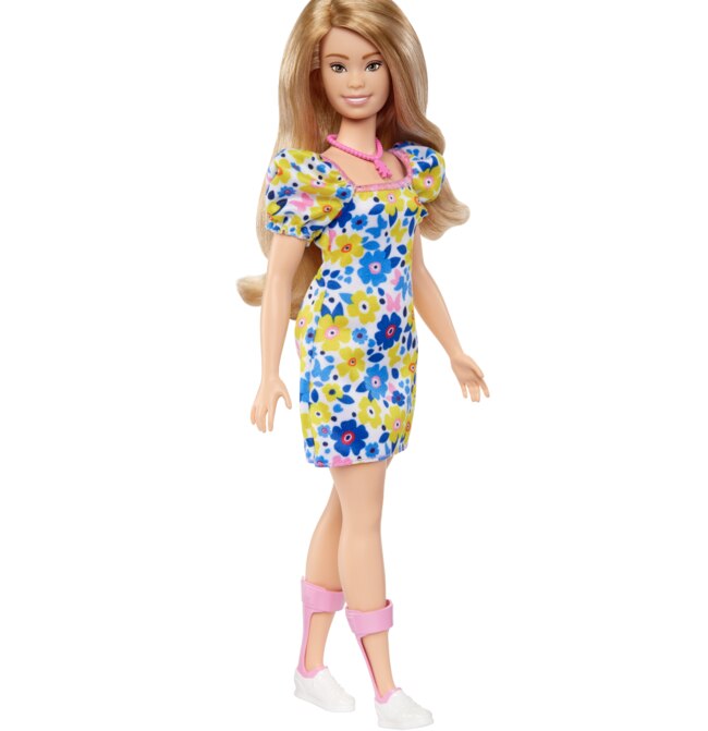 Barbie with Down syndrome is part of the brand’s Fashionistas line, which offers more than 175 inclusive looks. Picture: Supplied.