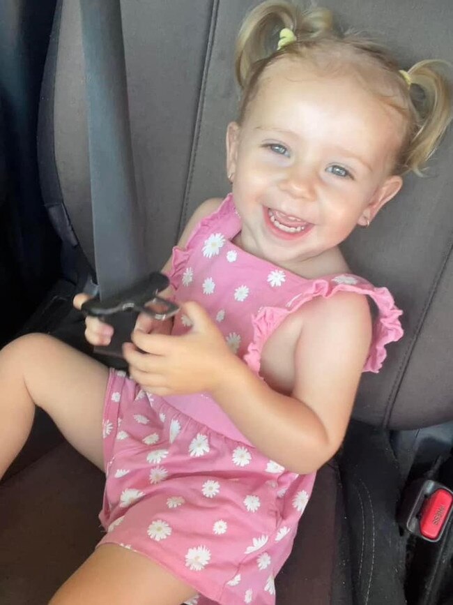 Willow, 2 years - nominated for Brisbane's cutest toddler.