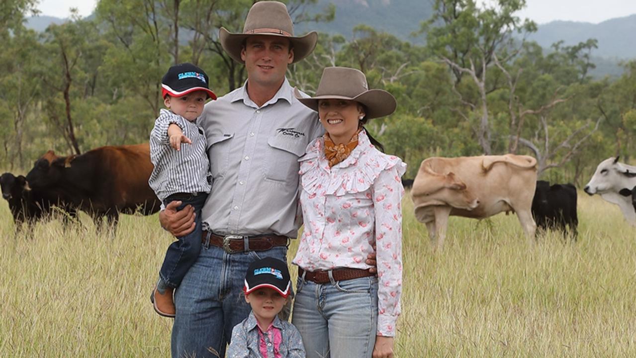 Richard’s son Bristow and his wife Ureisha manage Strathalbyn Station, near Bowen, grazing around 6500 head on behalf of Richard Hughes.