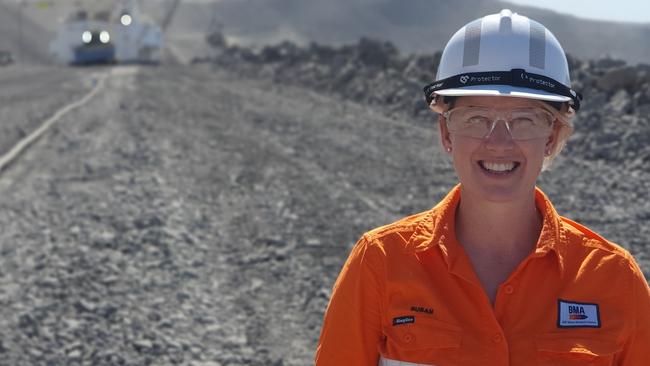 Susan Ditton is managing her responsibilities at BHP’s Caval Ridge open-cut mine at Moranbah, in central Queensland, while living four hours away, on the Sunshine Coast.