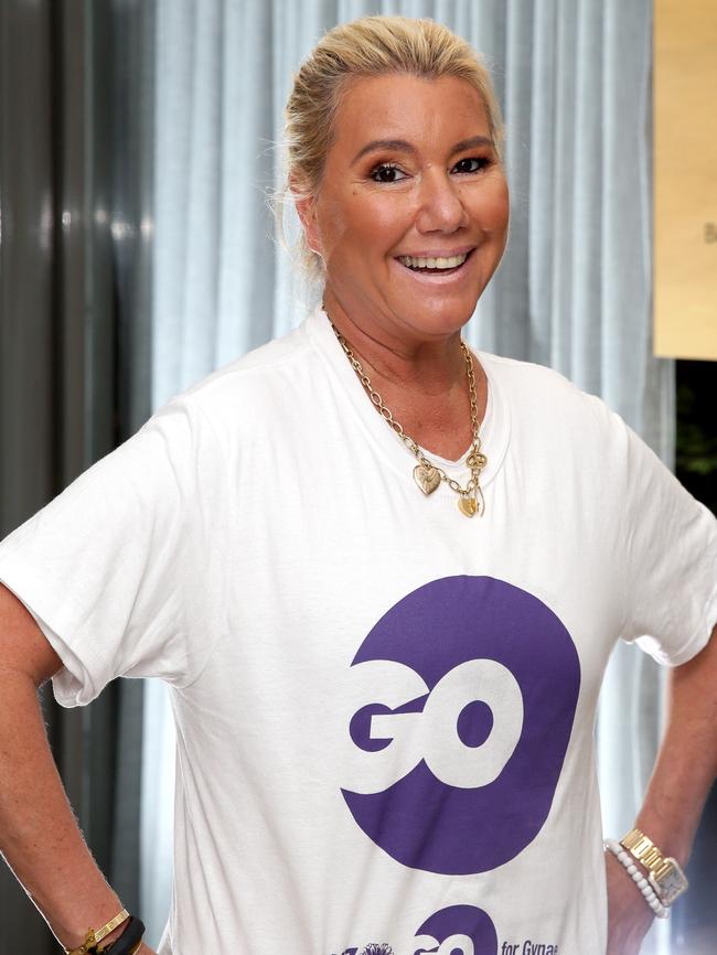 Fashion designer Charlie Brown is campaigning for GO Step at Pure Balance Studio at Double Bay.