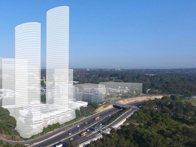 Meriton proposes two towers at Macquarie Park