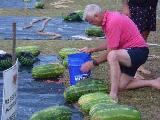 Melon Skiing Under Lights