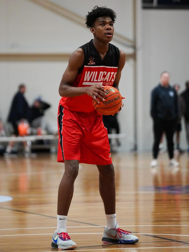 Towering Perth Wildcats Academy teen Josh Ibukunoluwa.