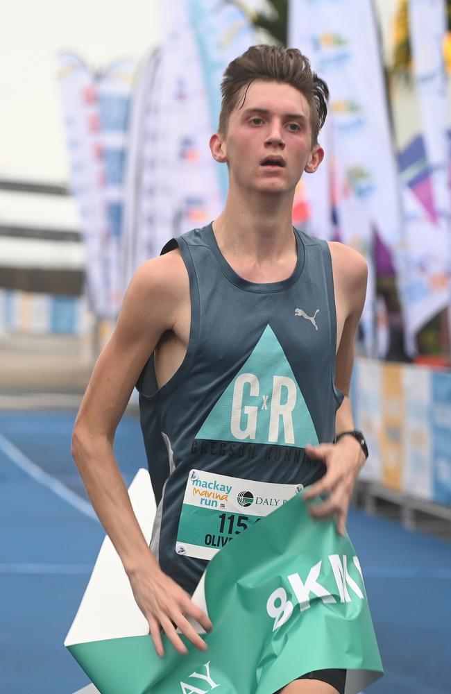 Oliver Rule at Mackay Marina Run Sunday 4 June 2023 Picture: Michaela Harlow