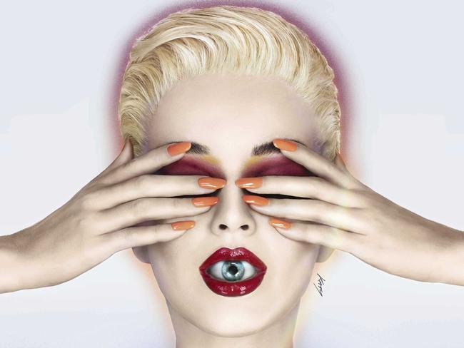 The cover of Katy Perry’s Witness even takes more risks than her previous efforts.