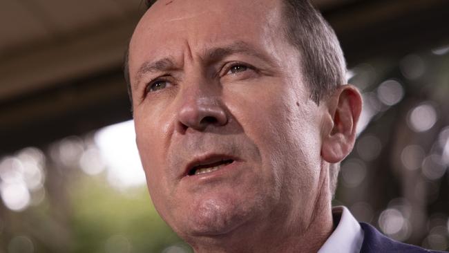 PERTH, AUSTRALIA - JULY 10: Premier Mark McGowan speaks to media at Perth Zoo on July 10, 2022 in Perth, Australia. Perth Zoo's female Asian elephant Tricia died aged 65 on the evening of Wednesday 6 July after her health rapidly deteriorated due to old age. She was one of the oldest elephants in captivity in the world. Tricia was born in Ho Chi Minh City, Vietnam on January 24, 1957, and arrived at Perth Zoo in 1963. She was named after the 1962 Miss Australia winner Tricia Reschke. (Photo by Matt Jelonek/Getty Images)