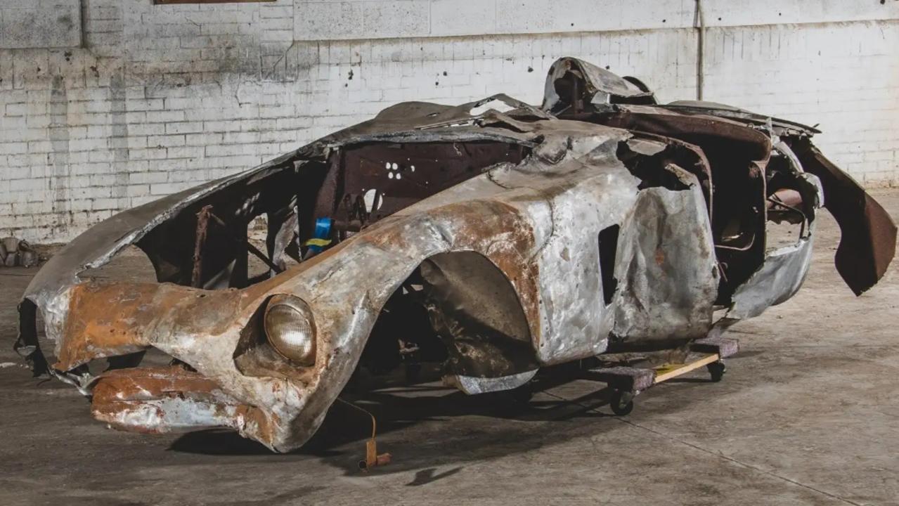 The Ferrari 500 Mondial Spider by Pinin Farina just needs a bit of spit and polish.