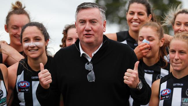 Peter Gordon wishes someone recorded Eddie McGuire’s speech to himself and Gillon McLachlan. Picture: Getty Images