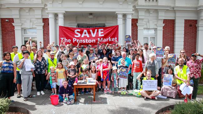 Residents have rallied together to form the Save Preston Market group after development plans were revealed for the site. Picture: Save Preston Market group