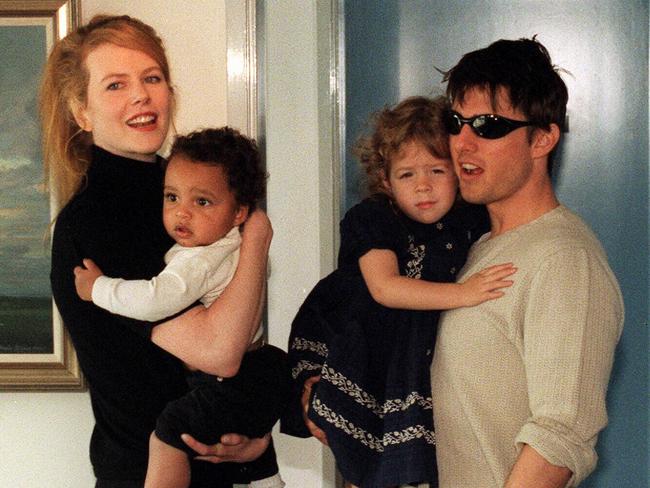 Nicole Kidman and Tom Cruise adopted Connor and Isabella during their marriage.