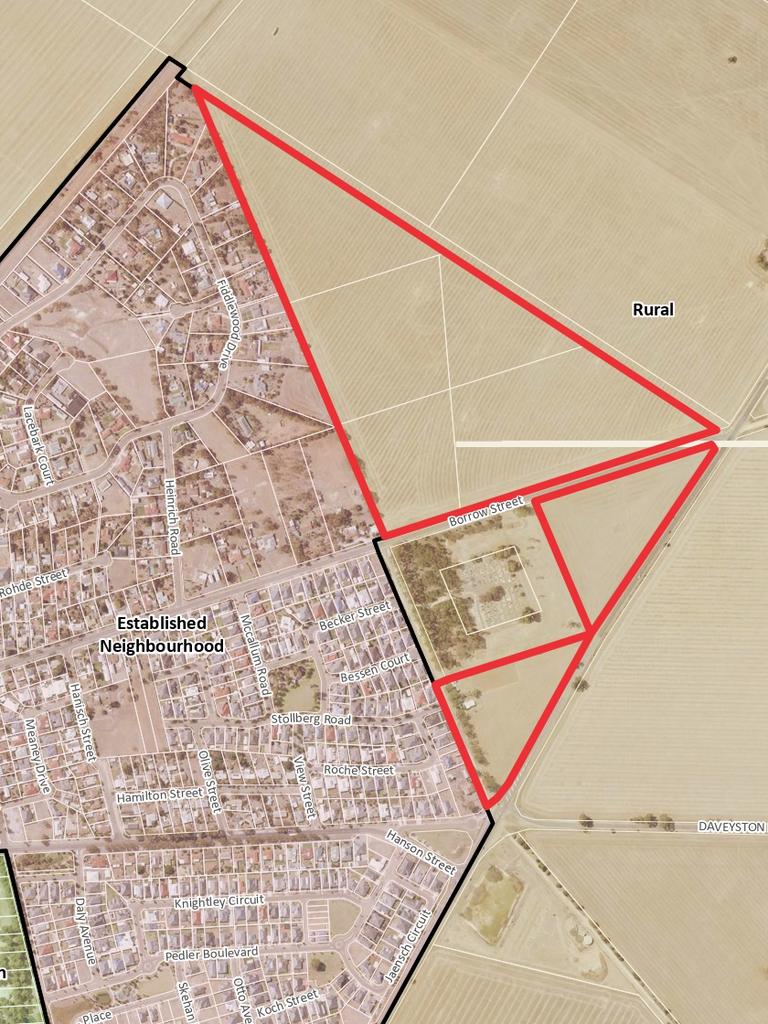 Consultation has closed for a land zoning change for this land east of Freeling.