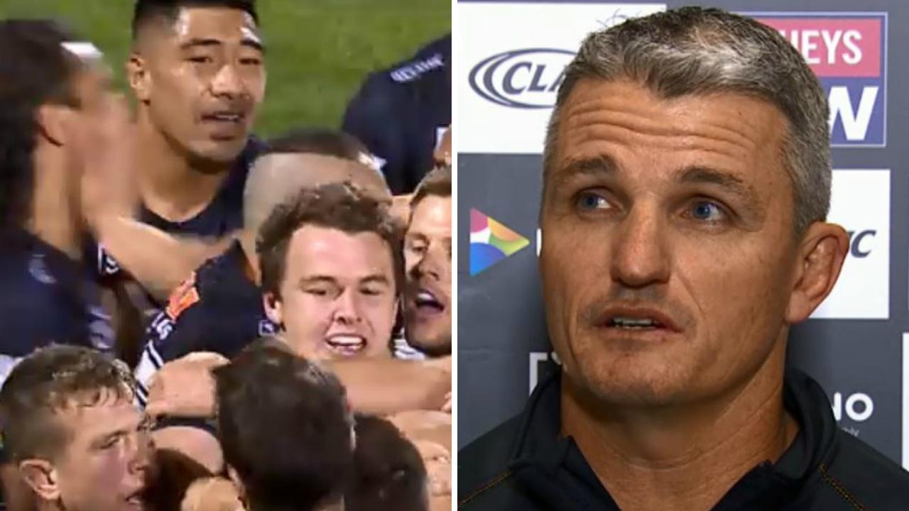 Ivan Cleary wasn't happy over the double sin-binning.