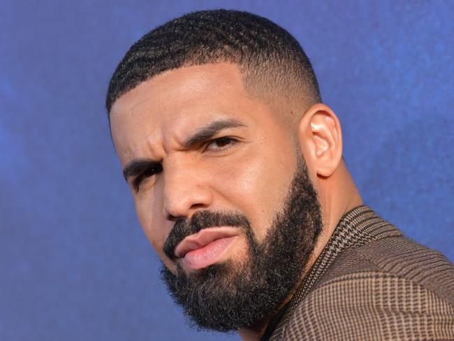 (FILES) Executive Producer US rapper Drake attends the Los Angeles premiere of the new HBO series "Euphoria" at the Cinerama Dome Theatre in Hollywood on June 4, 2019. A long-simmering feud between rap titans Drake and Kendrick Lamar exploded into allegations of pedophilia, abuse and infidelity over the weekend, sending shockwaves through the world of hip hop and beyond. (Photo by Chris Delmas / AFP)