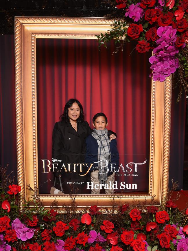 Opening night: Beauty and The Beast at Her Majestys Theatre, Melbourne. Picture: Josie Hayden