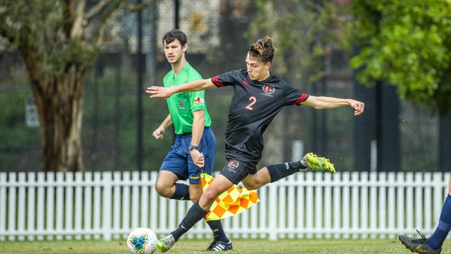 Rhys Gray from St Joseph's Gregory Terrace. Picture: Renae Droop