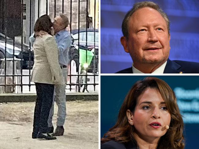 Leila Benali denied being the woman seen kissing Andrew Forrest in Paris. Picture: Supplied