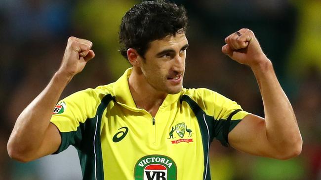 Mitchell Starc insists ‘we are just getting ready for the Champions Trophy’.