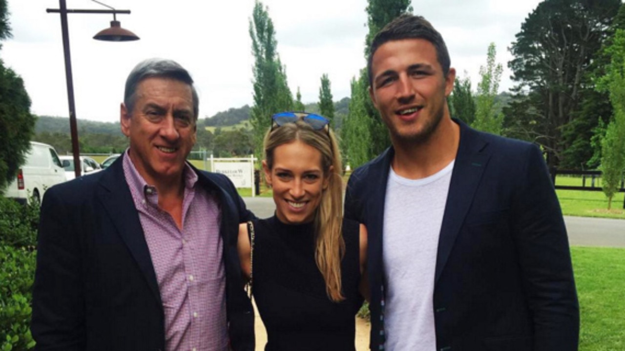 Mitch Hooke, Phoebe Hooke and Sam Burgess.