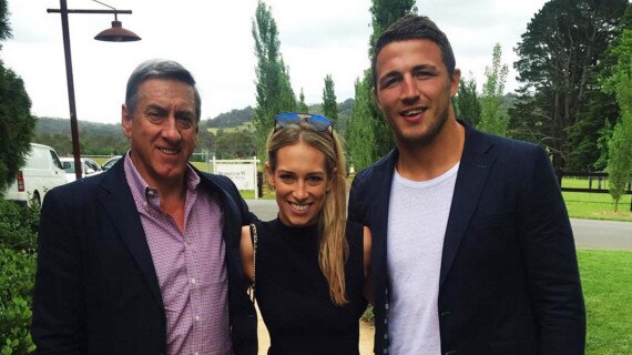 Mitch Hooke, Phoebe Hooke and Sam Burgess.