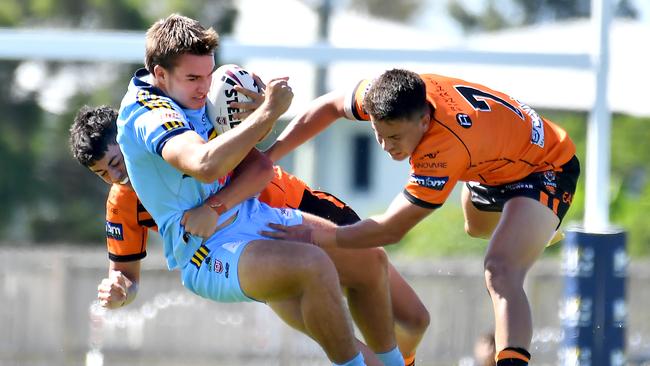 Norths player Michael Hunnisett, John Gass