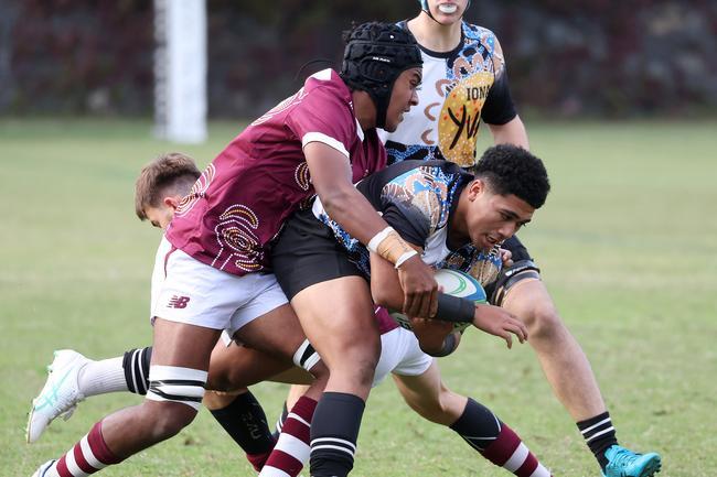 AIC First XV rugby Iona College vs. St Peters, Indooroopilly. Picture: Liam Kidston