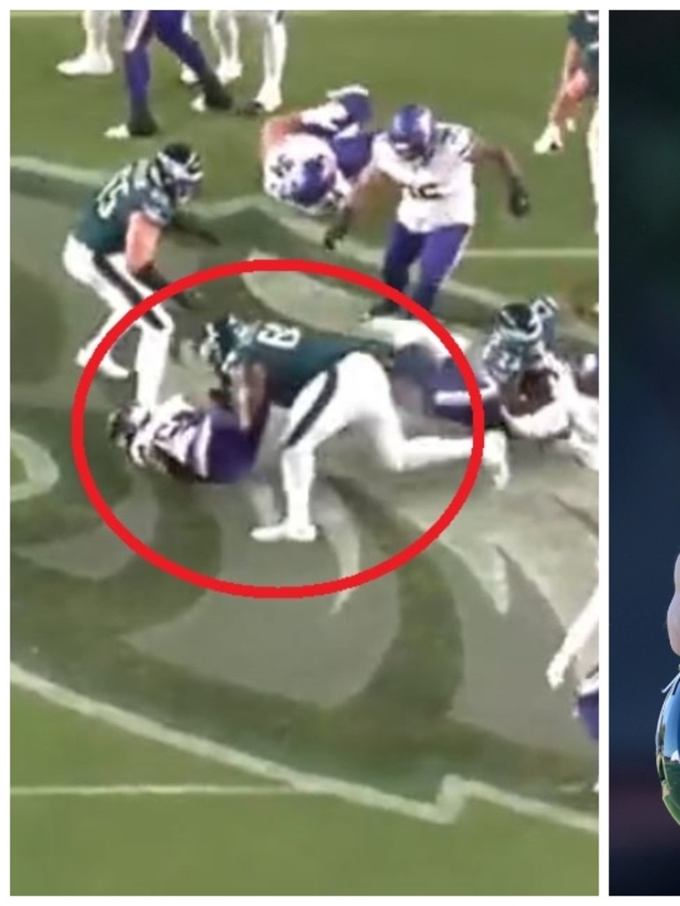 PFF on X: Jordan Mailata vs the Vikings: 