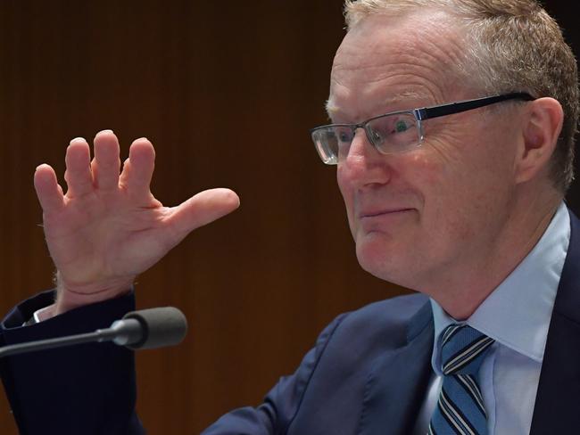 CANBERRA, AUSTRALIA - FEBRUARY 05: Reserve Bank Governor Philip Lowe at the Standing Committee on Economics at Parliament House on February 05, 2021 in Canberra, Australia. In an address to the National Press Club earlier this week, Reserve Bank of Australia governor Philip Lowe indicated being in favour of a permanent rise in the dole, declaring it an issue of fairness while revealing the economy could need record low interest rates until the middle of the decade. (Photo by Sam Mooy/Getty Images)