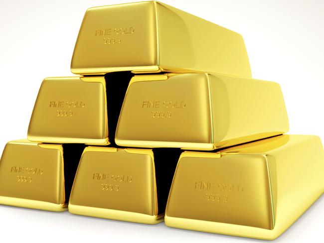 CARSGUIDE - gold bullion / ingots / bars. Picture: iStock