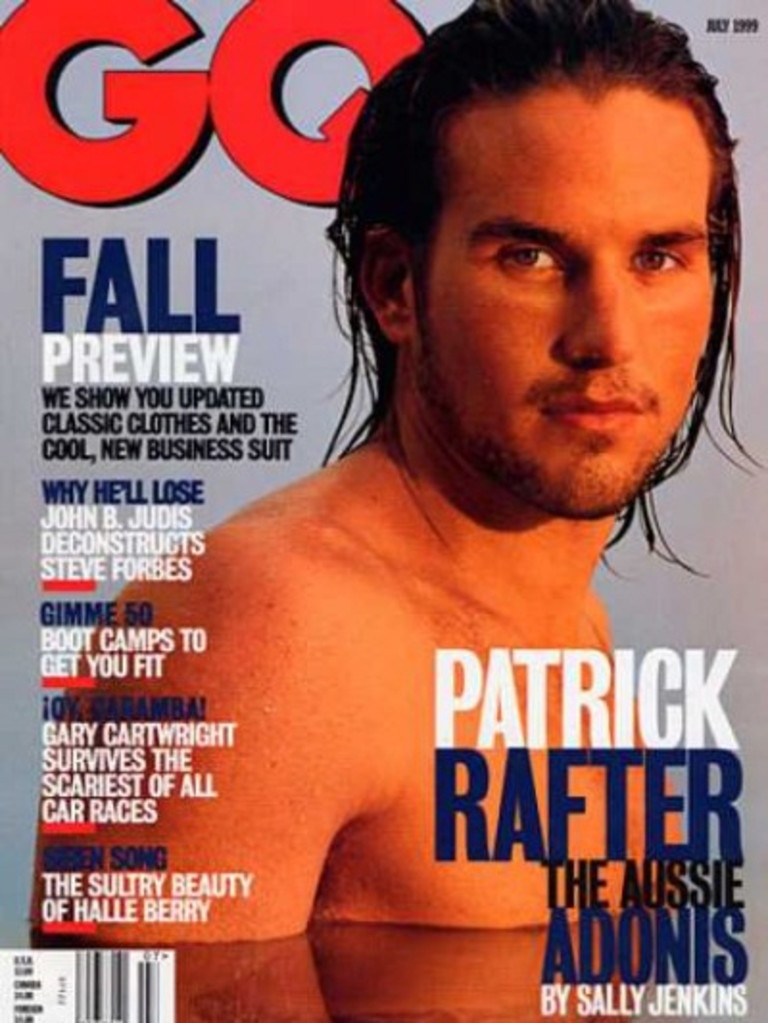 Pat Rafter even appeared on the cover of GQ.