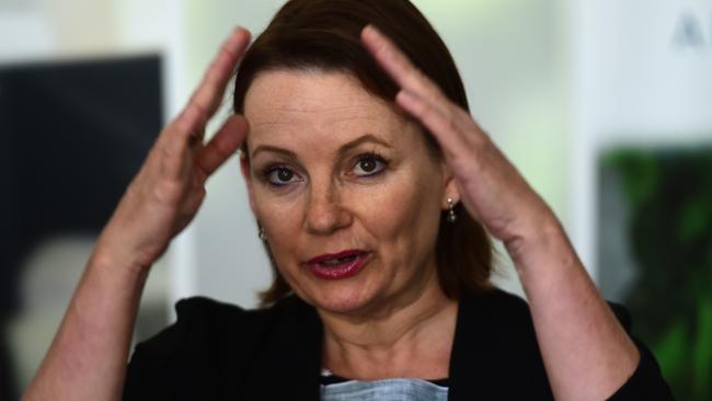 Colleagues believe Sussan Ley will not be in Cabinet when parliament returns next month. Picture: Evan Morgan