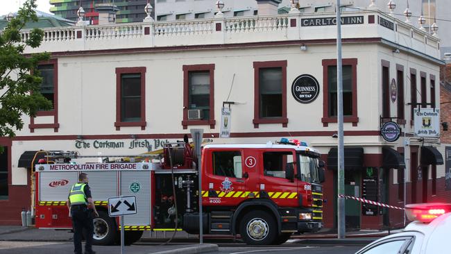 The Corkman Hotel in Carlton, as it was in 2016. Picture: David Crosling