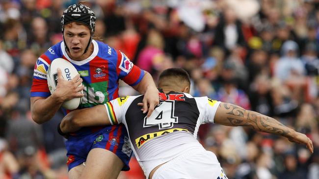 Kalyn Ponga is struggling with an ankle injury.