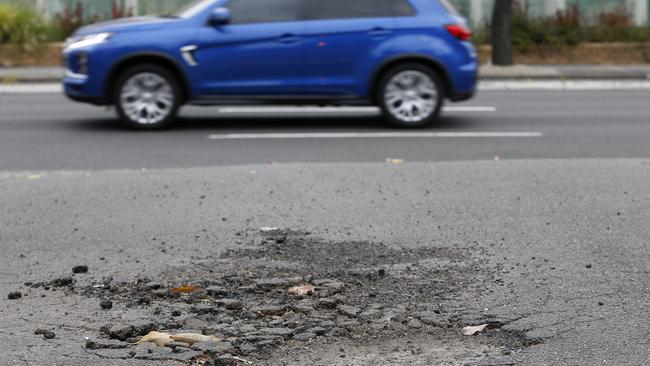 Regional, council-run and -operated roads are getting a cash boost to remedy potholes and other structural issues. Picture: John Appleyard