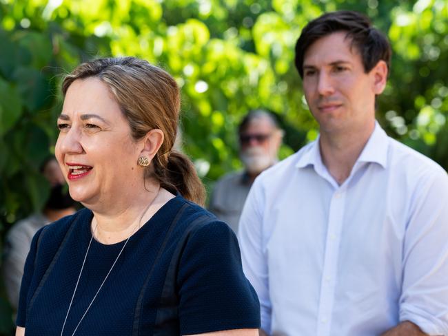 Mr Smith said the Palaszczuk Government is committed to providing top of the line health care. Photo Paul Beutel