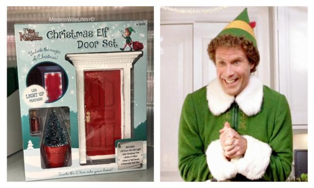 Kmart is selling a Christmas Elf Door set that you absolutely need