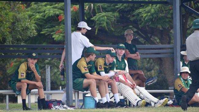 The St Patrick’s College First XI boys.