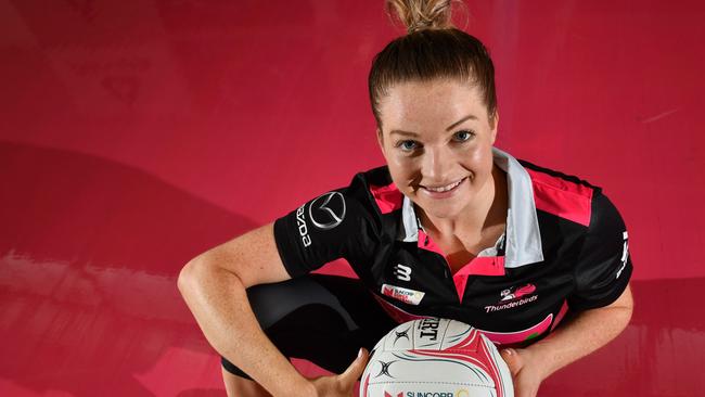 Maisie Nankivell has been named as one of the Adelaide Thunderbirds’ training partners for 2019. Picture: AAP/Keryn Stevens