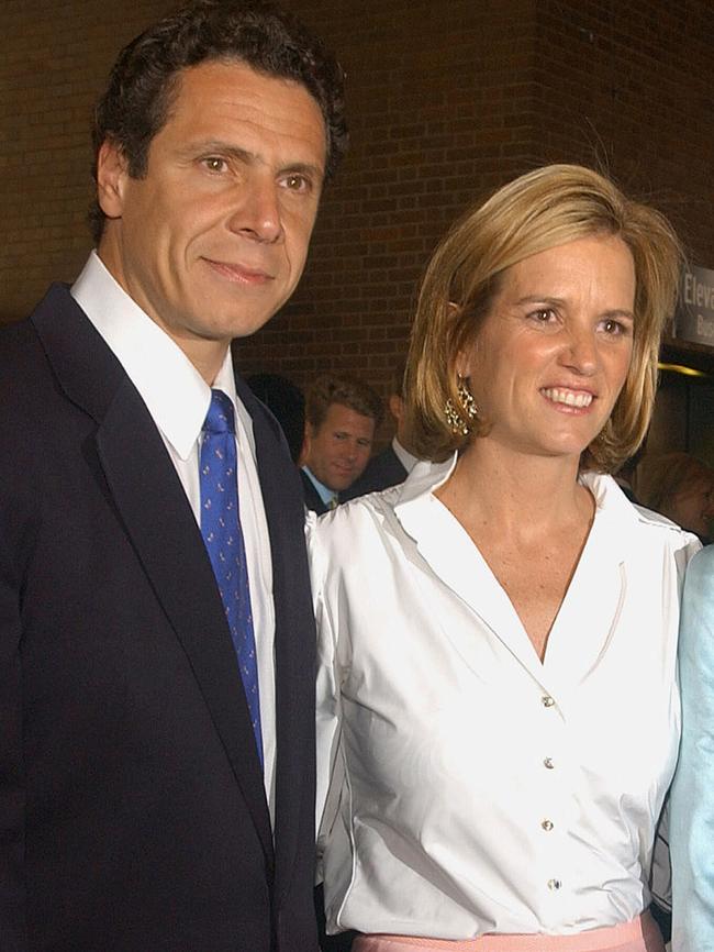 Andrew Cuomo and Kerry Kennedy in 2002. They separated in 2003 after 13 years of marriage. Picture: Supplied