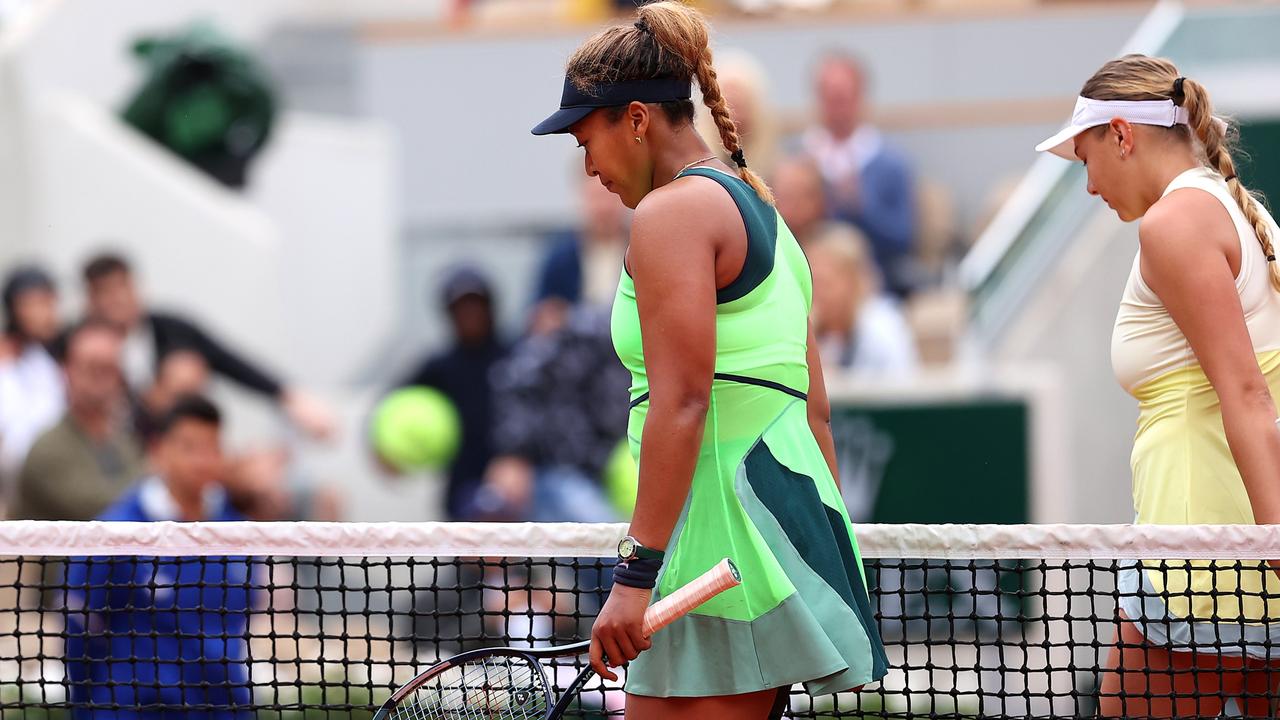 Naomi Osaka is weighing up whether to compete at Wimbledon. (Photo by Ryan Pierse/Getty Images)