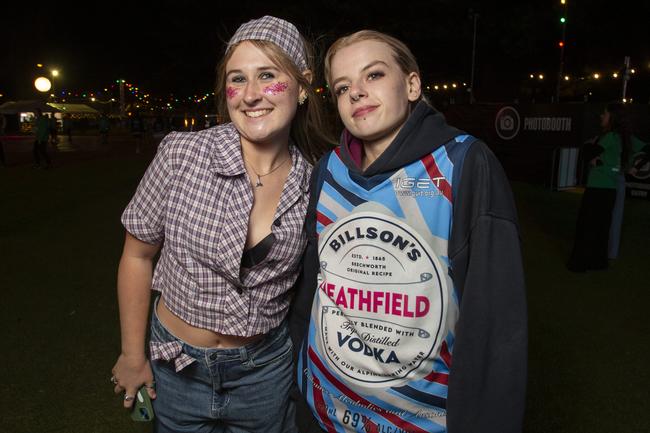 Schoolies celebrate at Victor Harbor. Picture: Brett Hartwig