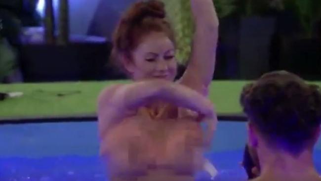 Big Brother Pool - Topless Evelyn Ellis at centre of porn storm in Big Brother UK | Daily  Telegraph