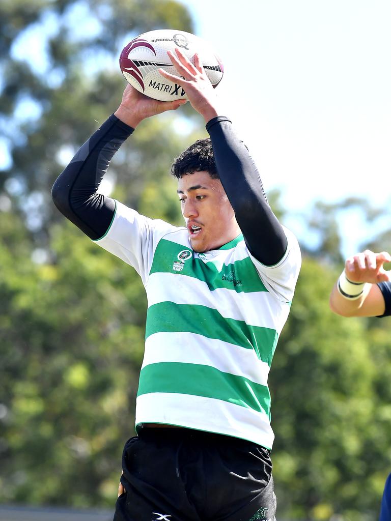 Sunnybank player Xaelin Salakaia in 2021. Picture, John Gass
