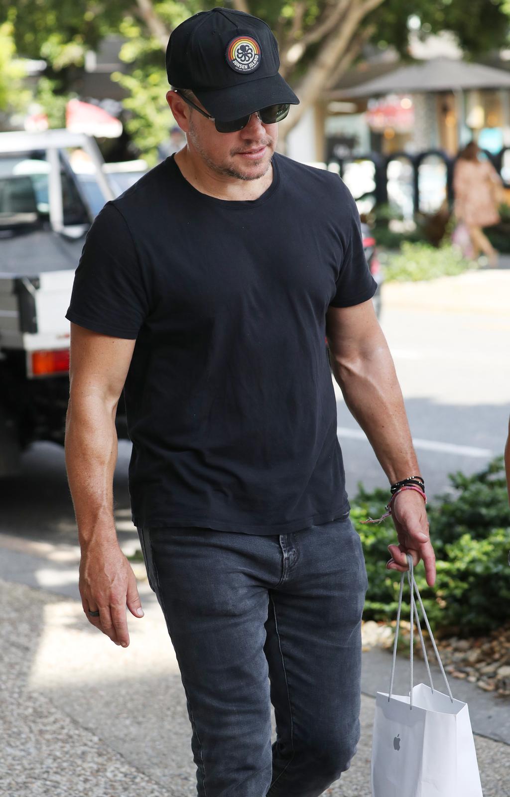 Matt Damon spied on shopping trip to Brisbane jewellery store | The ...
