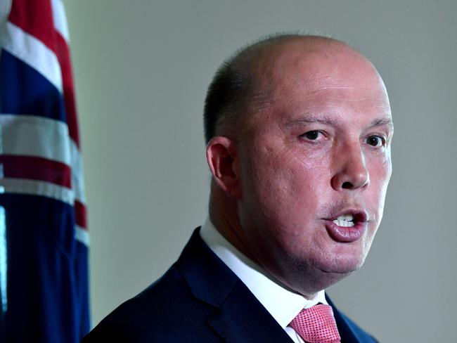 Peter Dutton concedes ASIO made an error. 