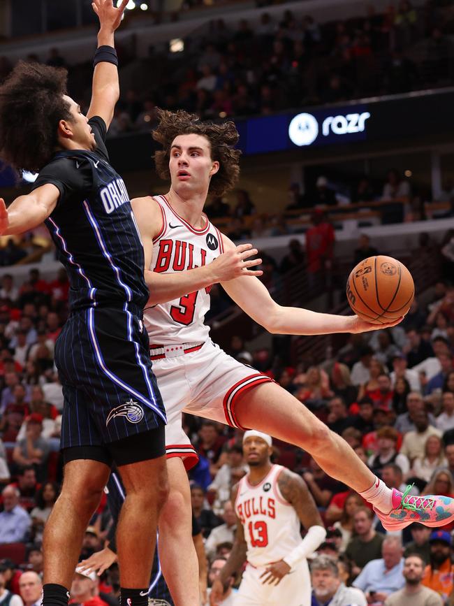 Giddey was on fire against the Magic. Photo by Michael Reaves/Getty Images