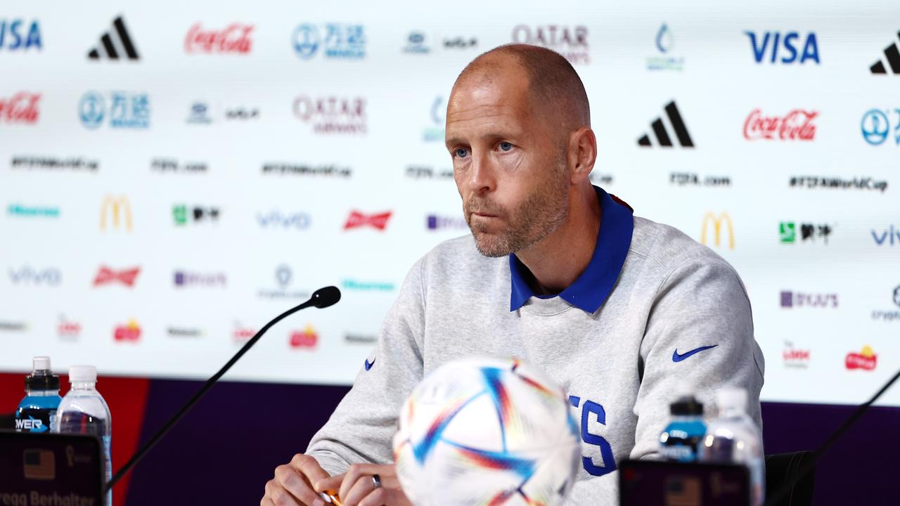 Gregg Berhalter, Head Coach of the United States, was grilled by Iranian reporters