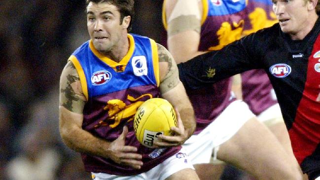 Brad Scott in action for the Brisbane Lions.