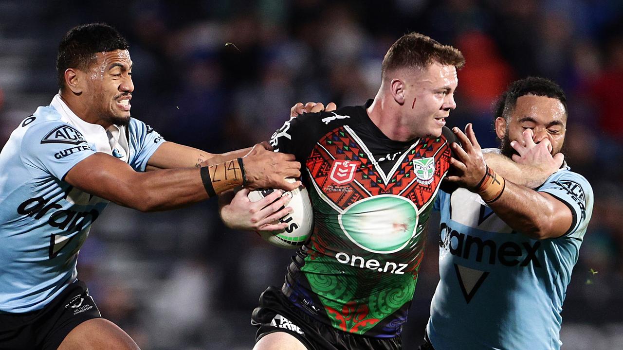 The Sharks tackle the Warriors on Friday. Picture: Getty