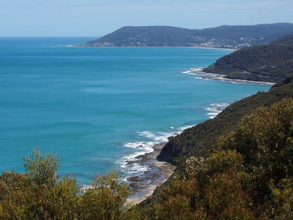 View from a home on Great Ocean Road in Big Hill, near Lorne.